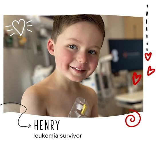 image of Henry, leukemia survivor